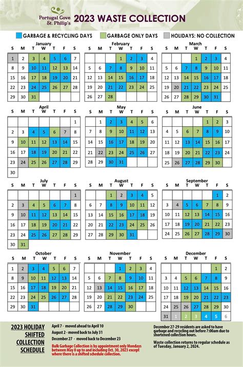 city of toronto trash collection schedule.